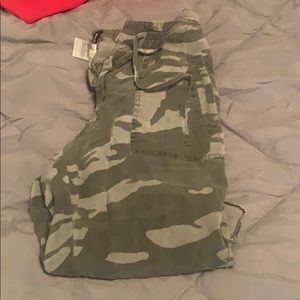 Camo cargo pants